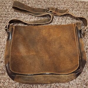 Ac Vintage Leather Crossbody Purse
